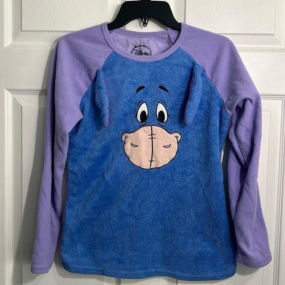 Disney Girls Eeyore Sleep top - Size Medium (8 - 10)